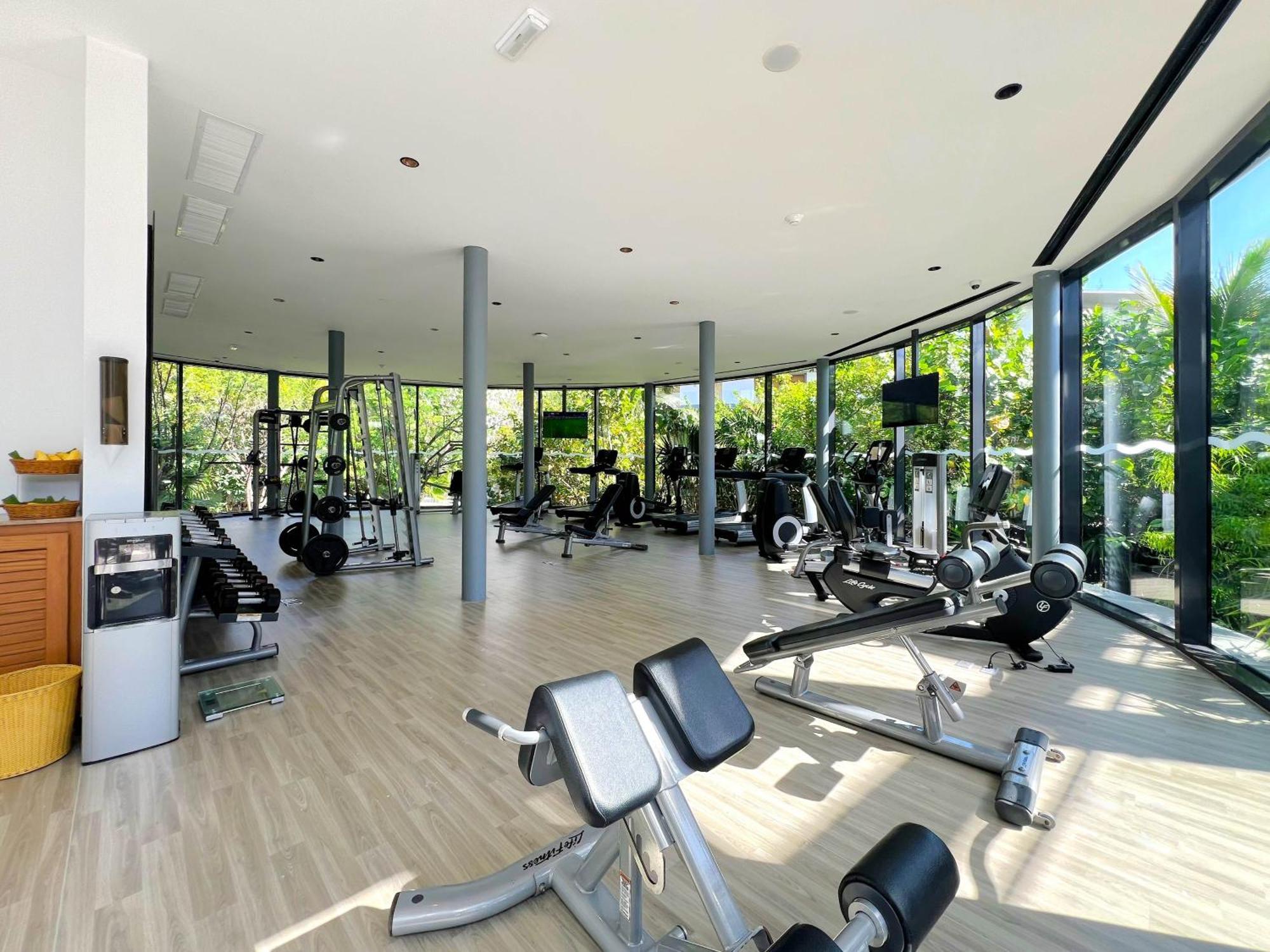 Haven Riviera Cancun (Adults Only) Alfredo V. Bonfil Kültér fotó The gym at the resort
